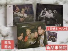 Number_i GOD_i 3形態 特典ステッカー付き！新品未開封です♪ 3形態まとめ買い特典付》「GOD_i」初回生産限定盤A・初回生産