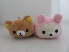 レア2個セット コリラックマ うさぎ ロールクッション 平成レトロ SAN