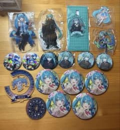 初音ミク グッズ まとめ売り 缶バッジ アクリルスタンド 39culture
