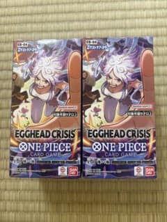 EGGHEAD CRISIS ONE PIECE テープ付き未開封BOX 2箱 - メルカリ