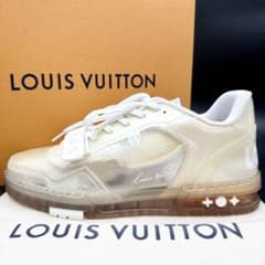 美品✨ ルイヴィトン LVトレイナー ベルクロ クリア メンズ 27cm相当 