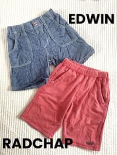 EDWIN RADCHAP ハーフパンツ2点セットのサムネイル