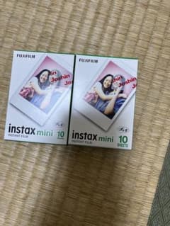 FUJIFILM instax mini インスタントフィルム 10枚入りx2個のサムネイル