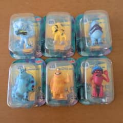 わ*1様 モンスターズ・インク フィギュア 6種セット YUJINのサムネイル