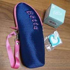 本日削除【新品未使用】ベッタ betta 哺乳瓶ケース&ハートピンセットのサムネイル