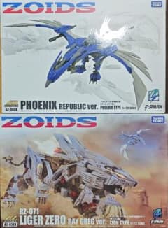 ゾイド ZOIDS AZ ライガーゼロ レイ・グレッグ フェニックス 限定セット AZ ライガーゼロ レイ・グレック仕様 フェニックス 共和国仕様 セット