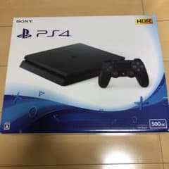 PS4 本体　新品　未開封品　　500GB ジェットブラックのサムネイル