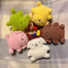 ポムポムプリン　レトロ　マスコット　5色のサムネイル