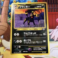ブラッキー_プレミアムファイル2 PROMO 第2世代（★neo・★V ブラッキー_プレミアムファイル2 PROMO 第2世代（☆neo・☆VS・☆w