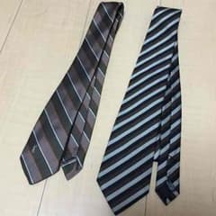 茶系ネクタイ2本セット YSL ABAHOUSEのサムネイル