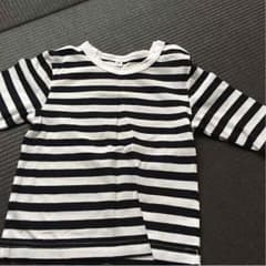 無印購入  ボーダーロンTのサムネイル
