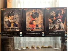 ドラゴンボールZ 孫悟空 ベジータ ミスター・サタン まとめ売り 3体