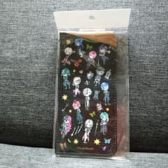 악마 집사와 검은 고양이 아쿠네코 캐릭터 글라스 케이스 그래프 아트 치리바메