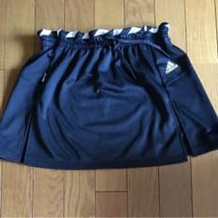 adidas  ランニングスカート M   黒のサムネイル