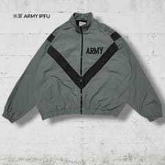 米軍実物ARMY IPFUナイロンジャケット XL スキルクラフト カーキグレー 米軍実物ARMY IPFUナイロンジャケット XL スキルクラフト カーキグレー