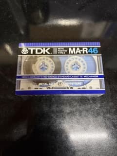 昭和　レトロ　❤　TDK製 MA-R46　 ❤　カセットテープ TDK MA-R46 メタルカセットテープ 未開封 1 - メルカリ