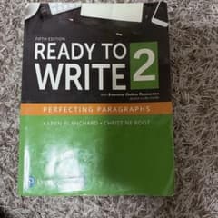 READY TO WRITE 2 FIFTH EDITION 英語学習本のサムネイル