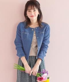 フェルゥ☆デニムジャケット　未使用　美品のサムネイル