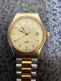 SEIKO SPIRIT 5P32-6B30 コンビカラー 稼動 - メルカリ