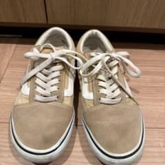 VANS オールドスクール ベージュ スニーカー24cmのサムネイル