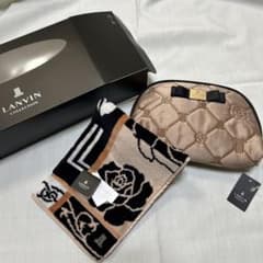 LANVIN 新品ポーチ&タオルハンカチのサムネイル