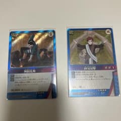 ナルトカードゲーム　無限乱舞　砂刃双撃　2点セットのサムネイル
