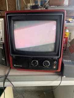 National Pana Color ブラウン管テレビ 本体 76年製 - メルカリ