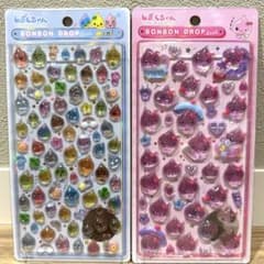 【新品未使用】しずくちゃん ボンボンドロップシール 2種セット 正規品のサムネイル
