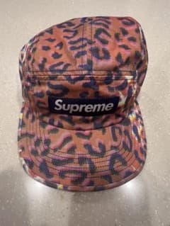 Supreme レオパード柄 キャップ - メルカリ