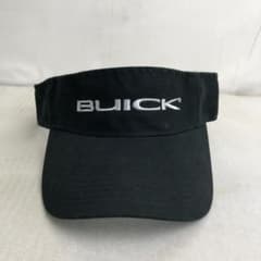 【USA帽子】BUICK ビュイック サンバイザー アメ車 刺繍 コットン 黒
