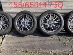 2024年式　スタッドレス ブリヂストン VRX2 155/65R14のサムネイル