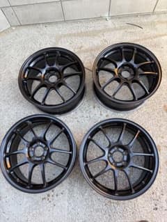 ENKEI PF01 7.5J+45 5H PCD100 17inch 4本のサムネイル