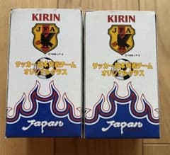 1996 KIRIN サッカー日本代表 オリジナルグラス 2個セット - メルカリ