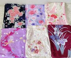 女性用浴衣　おまとめ　リメイク用　6枚セットのサムネイル