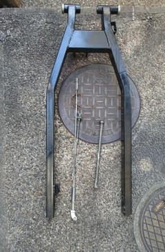 年末セール TW200 TW225 BEAMS 30cm ロングスイングアームのサムネイル