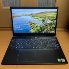Dell ゲーミングノートパソコン Dell G3 15 3500 ブラックのサムネイル