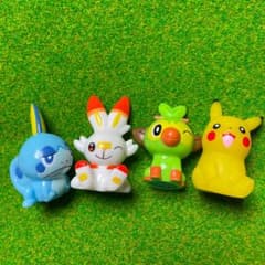 ポケモン フィギュア　人形　ヒバニー　ピカチュウ　メッソン　サルノリのサムネイル