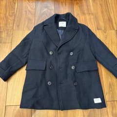 ②ZARA ネイビー　Pコート130のサムネイル