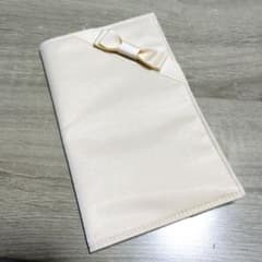 袱紗 ふくさ ベージュ リボン付きのサムネイル