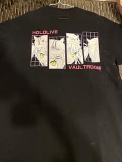 常闇トワ VAULTROOM Tシャツ 黒のサムネイル