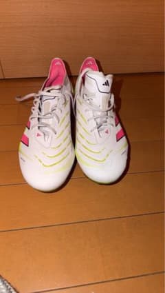 adidas Predator サッカーシューズ ホワイト/ピンクのサムネイル
