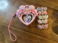 キミとアイドルプリキュア　アイドルハートブローチ　プリキュアリボン5個のサムネイル