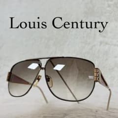 상태매우좋음 Louis Century 선글라스 순수 티타늄 브라운 렌즈