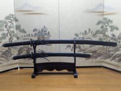 美品】武蔵拵 二十四代 藤原兼房作 居合刀 模擬刀 フランクリンミント