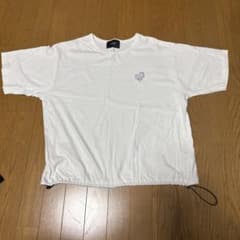 ［新品］Tシャツ ホワイト ドローコード付きのサムネイル