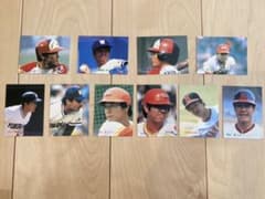 カルビープロ野球カード　83年　大洋ホエールズ　近鉄　阪急　日本ハムのサムネイル