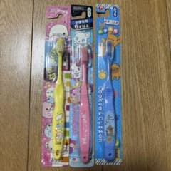 子供用歯ブラシ 3本セット 6歳〜12歳用のサムネイル