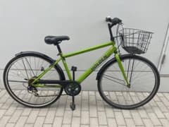 【東京近郊受渡し希望】 自転車 6段階変速 LEDオートライト即乗可能 東京近郊受渡し希望】 自転車 6段階変速 LEDオートライト即乗可能