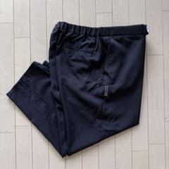 グラフペーパー　男子自身　長谷川昭雄　シェフパンツ　ネイビー グラフペーパー 男子自身 長谷川昭雄 シェフパンツ ネイビー - メルカリ