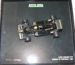 貴重1／43 ロータス・ルノー97T 1985 セナ・コレクション